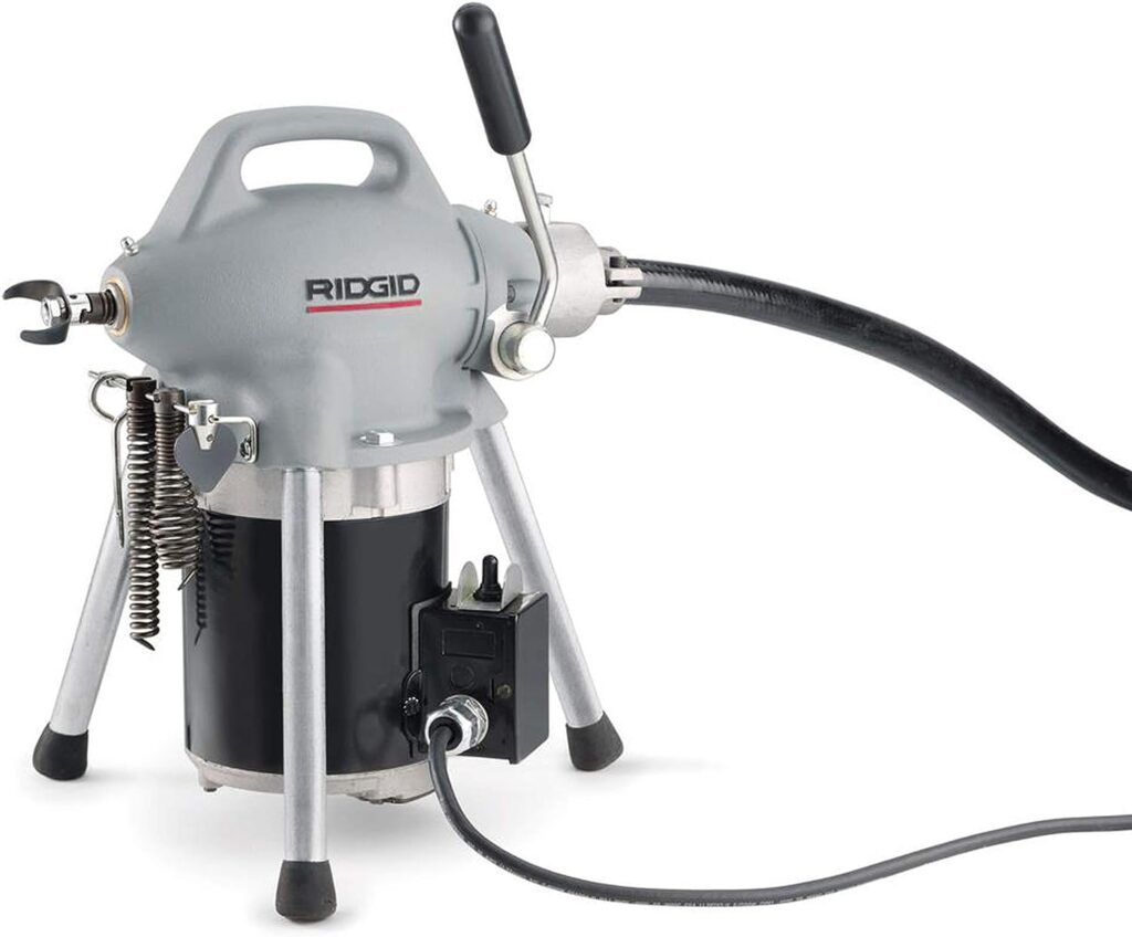 RIDGID 58920 Model K-50 Sectional Drain Cleaning Machine with 1/6 Horsepower Motor